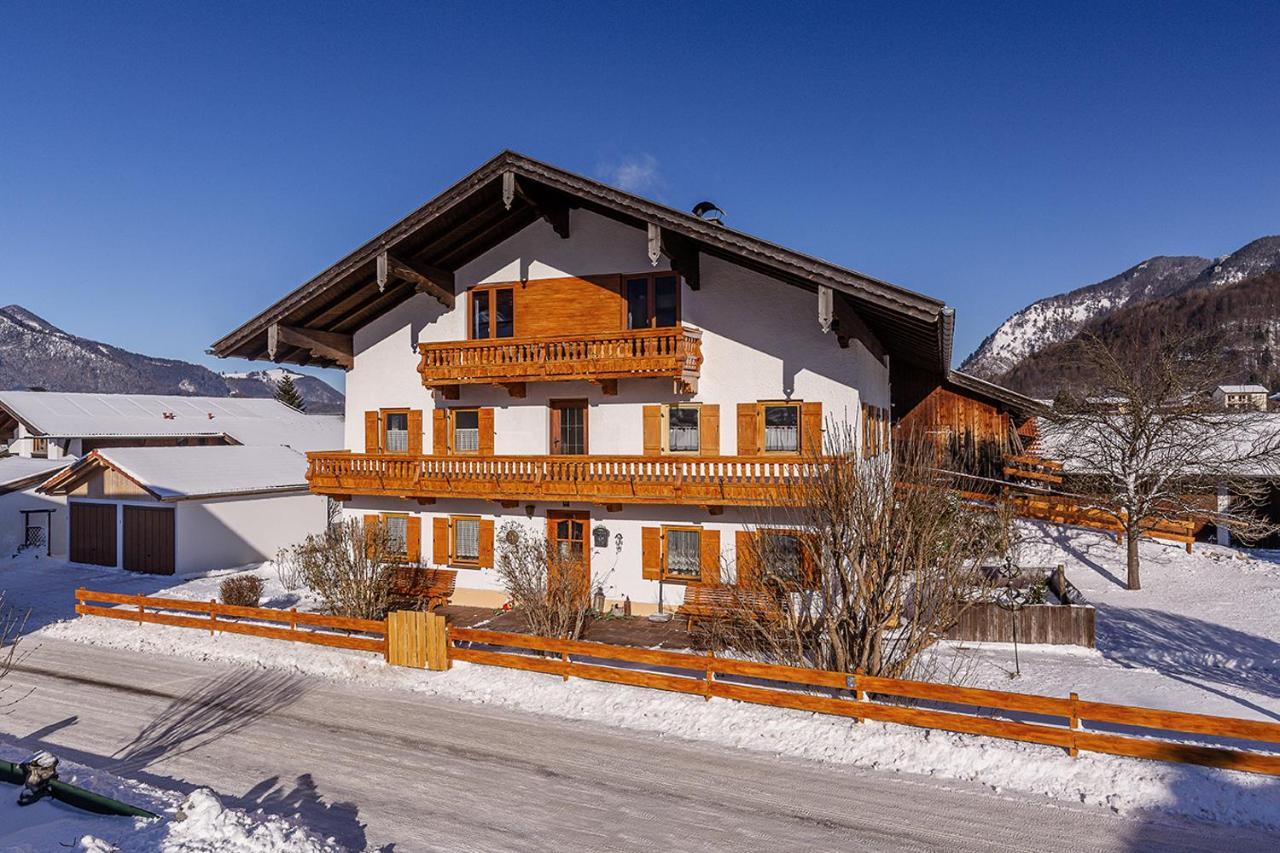 Chiemgauferienwohnungen - Stierschneiderhof Unterwössen Exteriér fotografie
